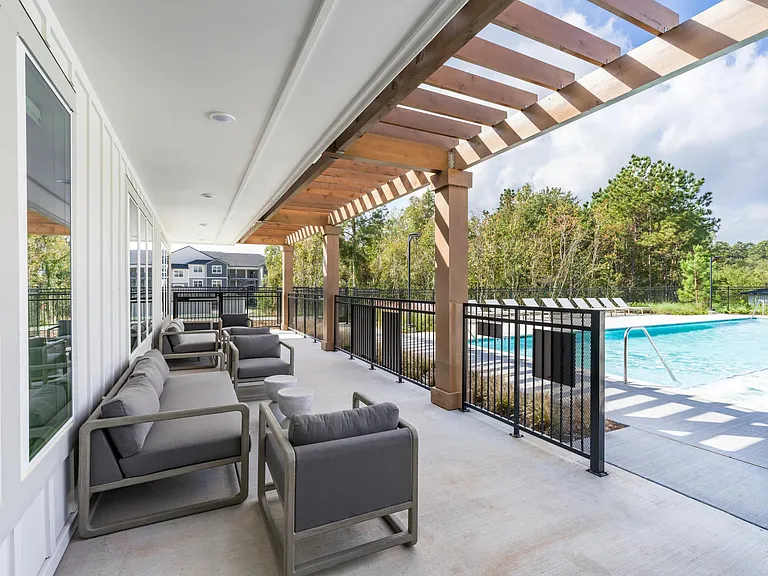 Our poolside seating offers the perfect spot to relax, recharge, and enjoy the serene atmosphere.