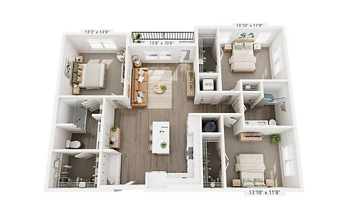 Floor plan C1