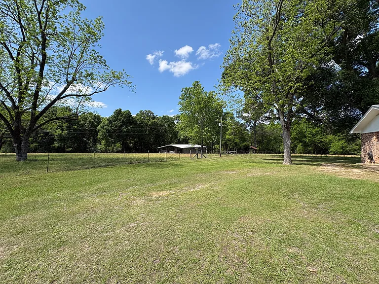 Side yard near carport