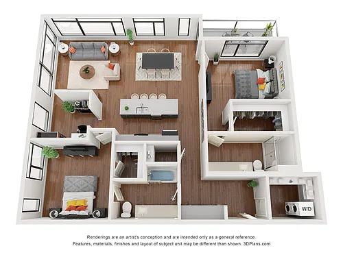 Floor plan Capricorn