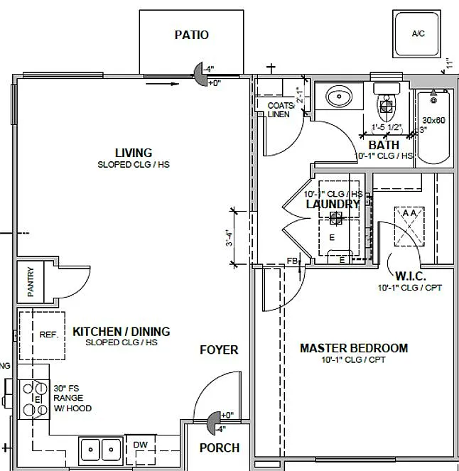 Floor plan Plan 1