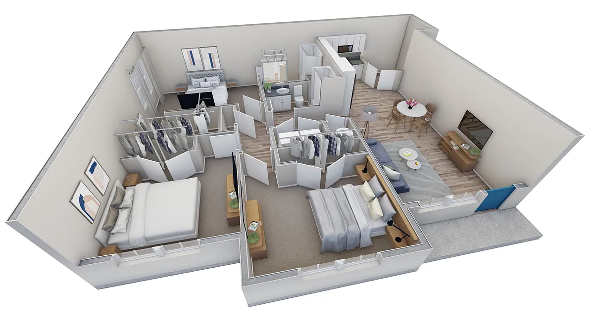 Floor plan 3-2HC