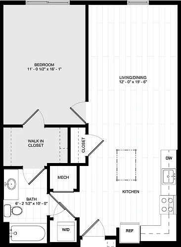 Floor plan A1B
