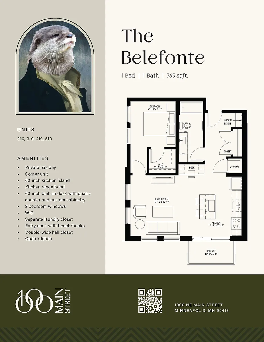 Floor plan The Belefonte