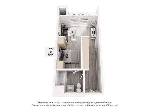 Floor plan JUNIOR A3