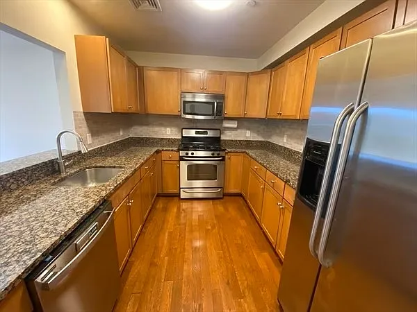 Kitchen with Stainless Steel Appliances, Granite Counter Top