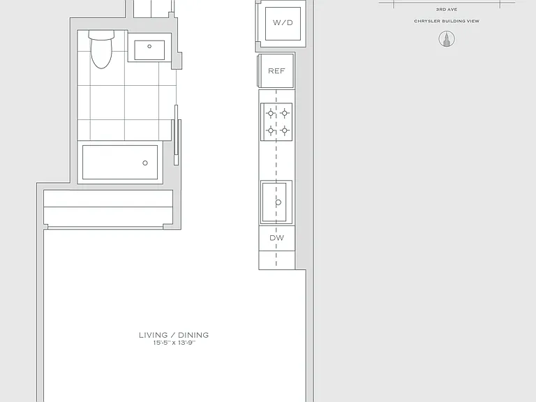 222 E 44th St #26C — Photo 2