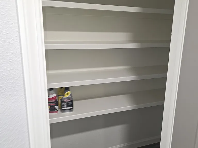 walk in Pantry closet and storage