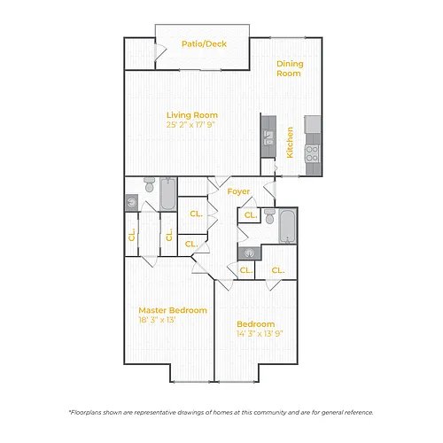 Floor plan Sweetgum