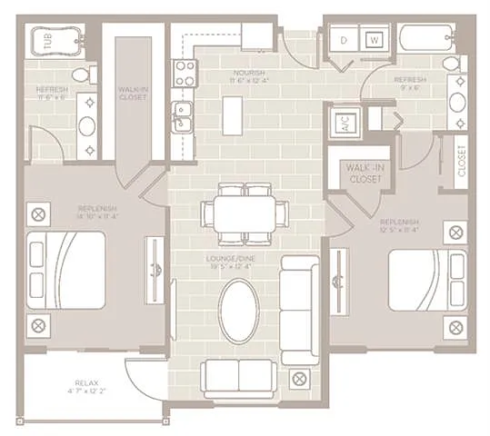 Floor plan Cay