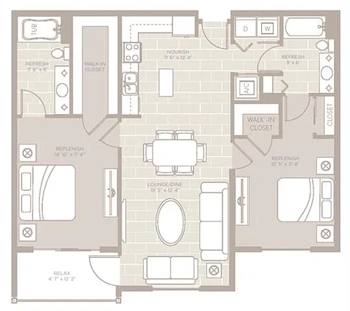 Floor plan Cay