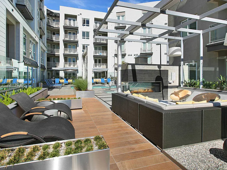 Courtyard Lounge Space