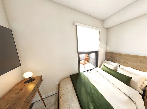 Floor plan 1 Bed + Den