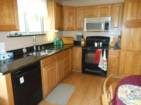Updated granite kitchen
