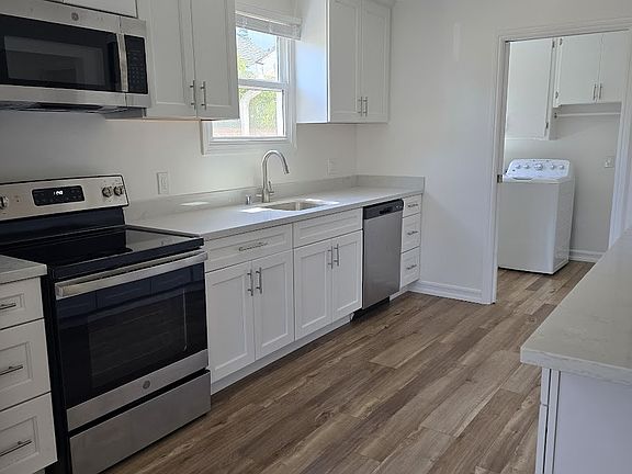 Kitchen from dining area
