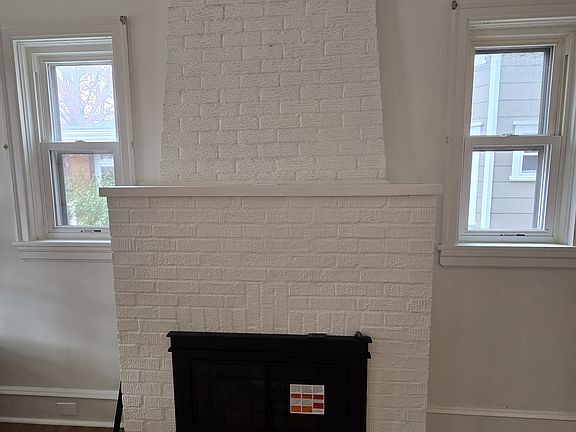 Electric fireplace in living / family room
