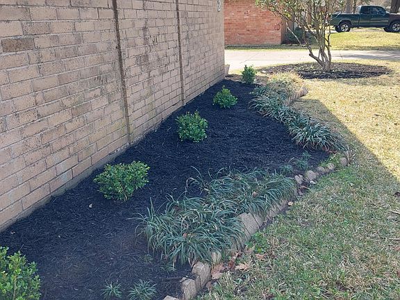 Room in the flower bed for your additions or just keep it watered.