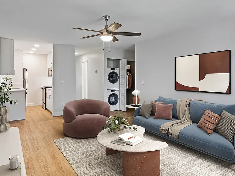Living Room with Hard Surface Flooring