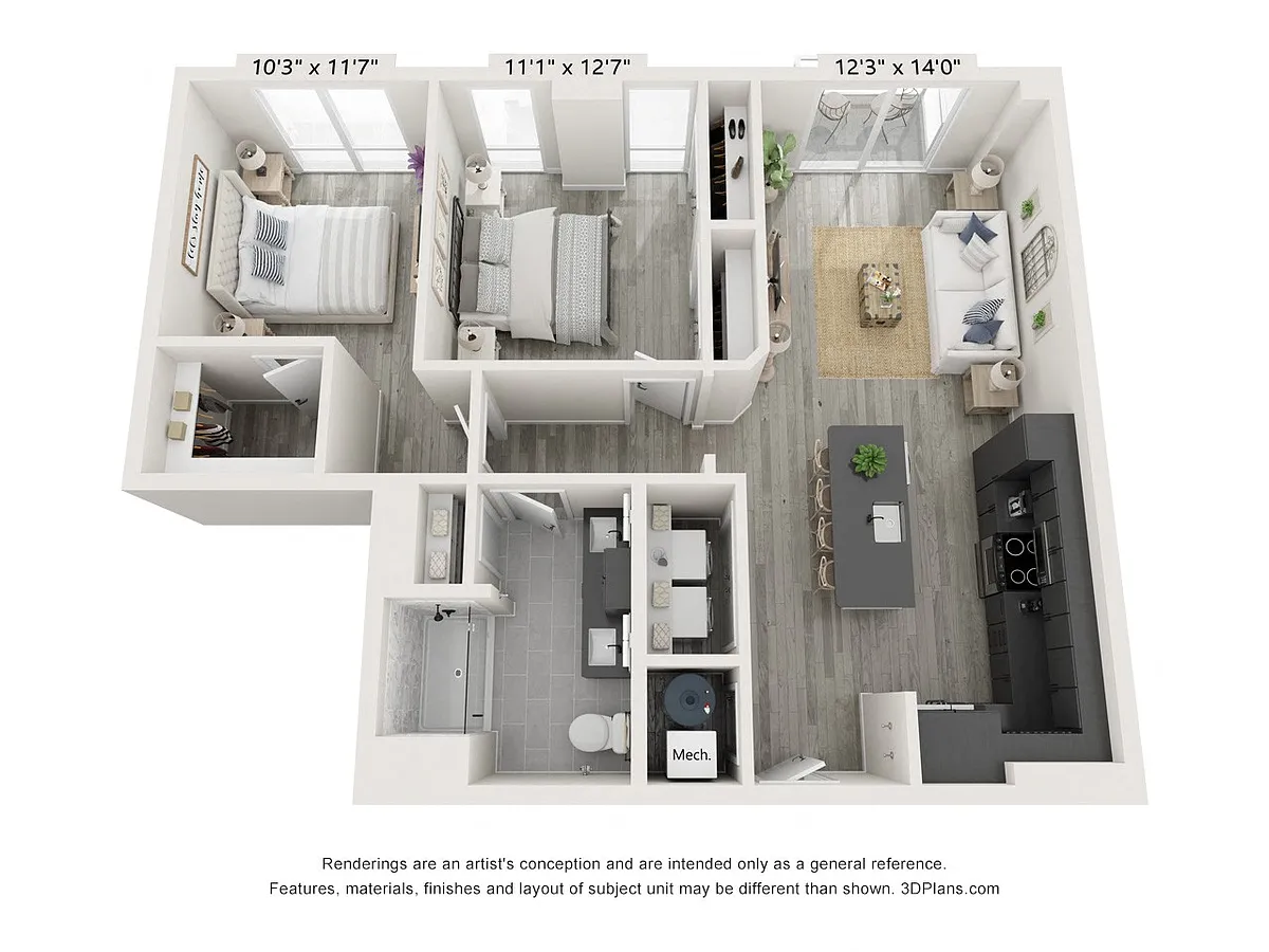 Floor plan B6