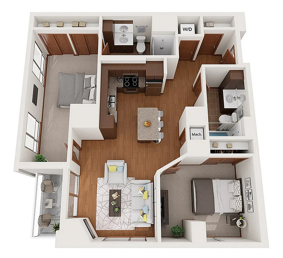 Floor plan R