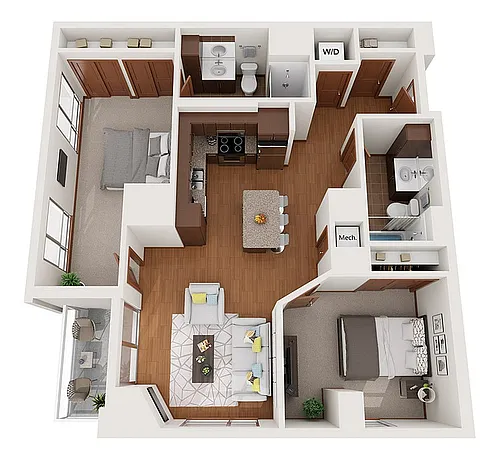 Floor plan R