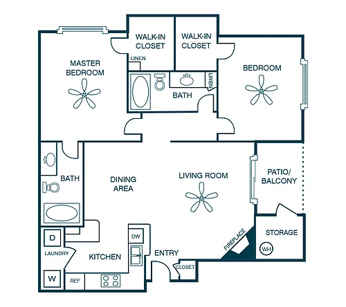 Floor plan B-2