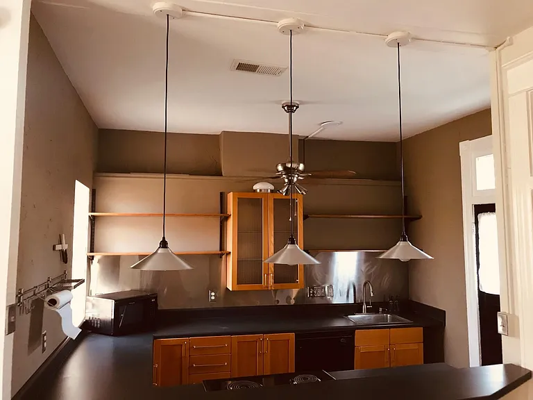 View of Kitchen from Dining Room