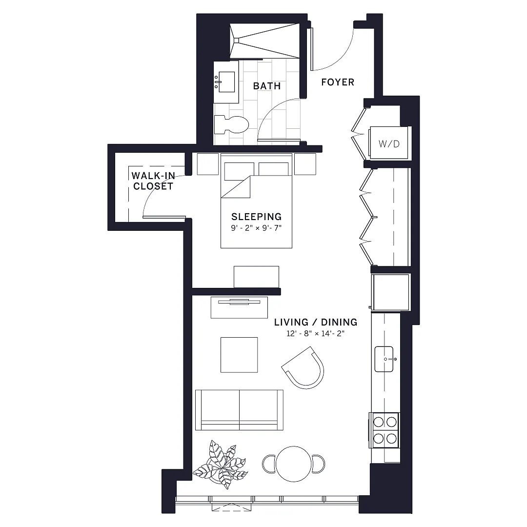 Floor plan Deming
