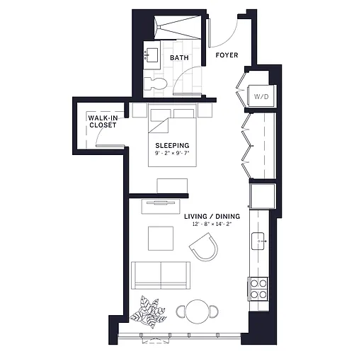 Floor plan Deming