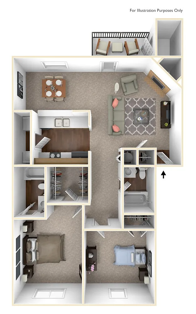 Floor plan Drake