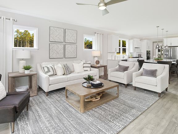 Versatile Open floorplan.