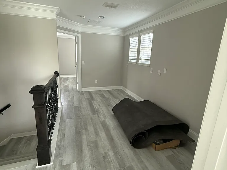 Top of stair case (angle from office/bonus room)