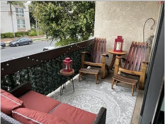 Balcony off of Living Area