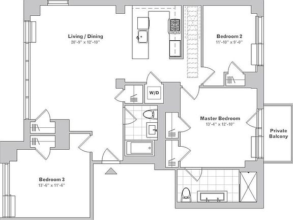 3rd image of 4117 Crescent St Ph 1B