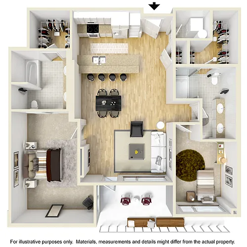 Floor plan Transom