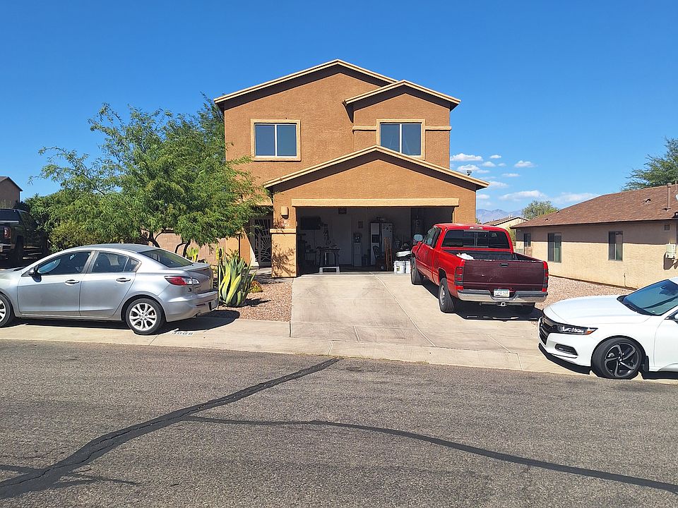 Front view, home faces South