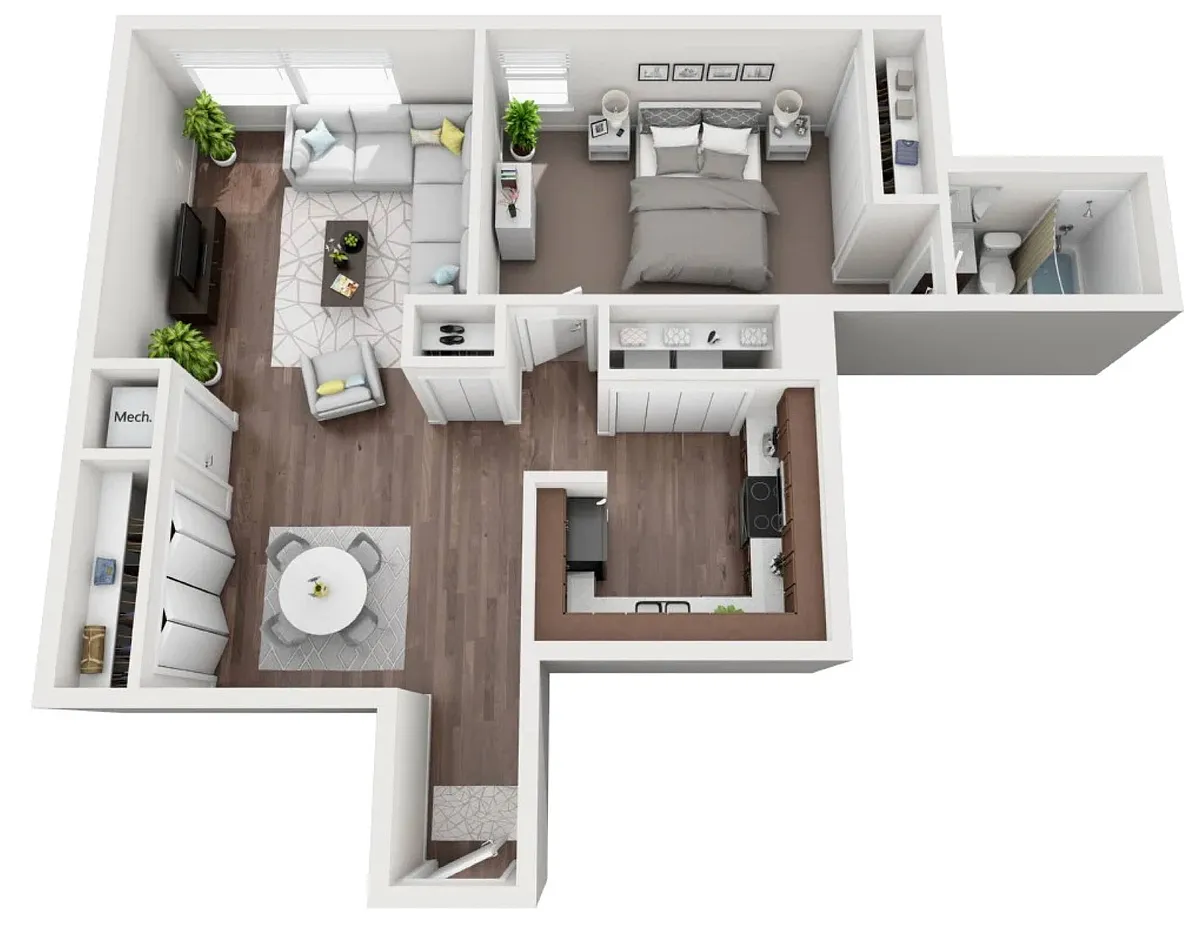 Floor plan J Floor Plan