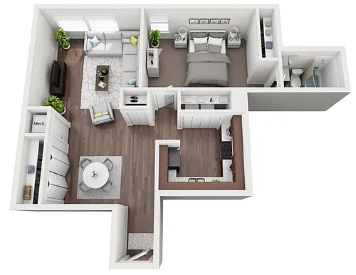 Floor plan J Floor Plan