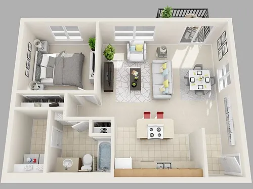 Floor plan A1