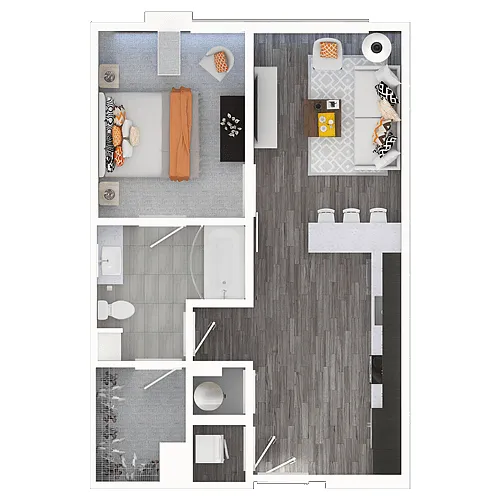 Floor plan A21
