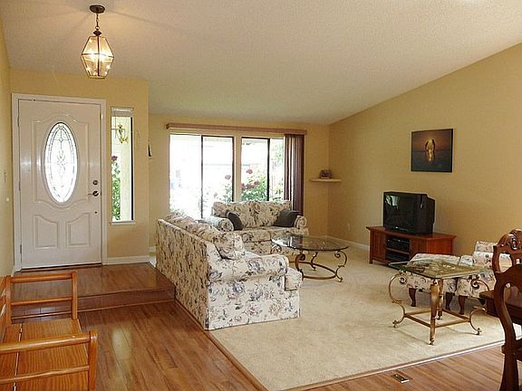 Living room and entry