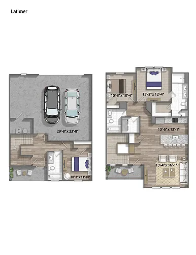 Floor plan Latimer