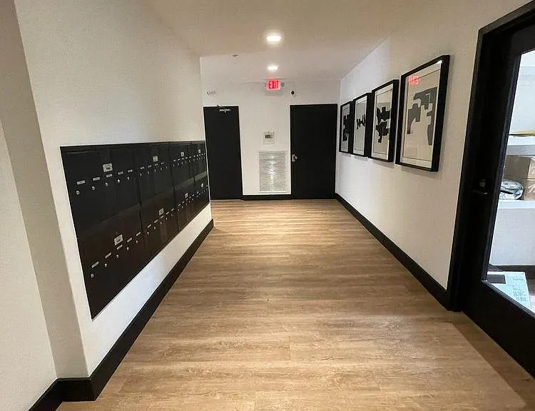Private and secure mail and package room