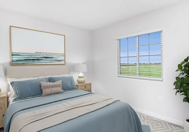 Bedroom 2 - Model Home rendering