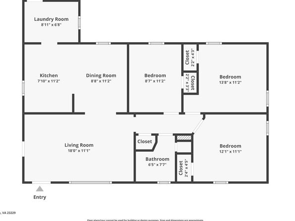 9021 Weldon Dr, Henrico, VA 23229