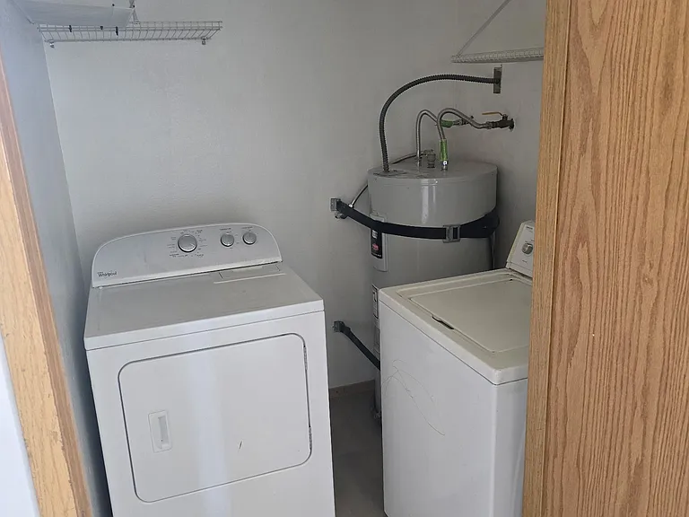 Unit includes laundry room