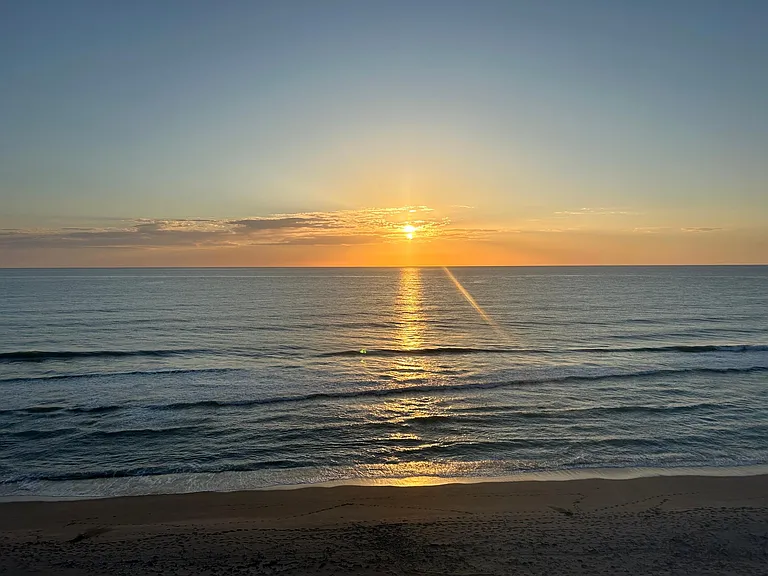 Sunrise from balcony