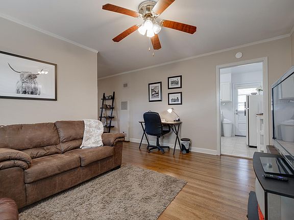 Living room (furniture not included)