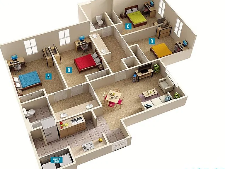 4 bedroom 4 bedroom