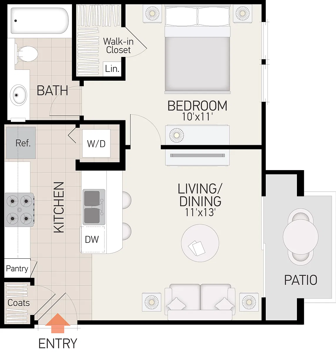 Floor plan Quail Meadow - Plan A